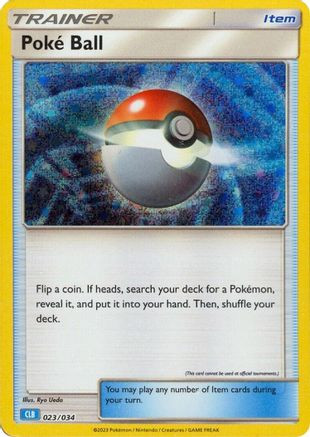 Poke Ball (CLB) 23 - Trading Card Game Classic Holofoil、The Pokémon Company、kayou