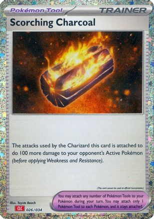 Scorching Charcoal 26 - Trading Card Game Classic Holofoil、The Pokémon Company、kayou