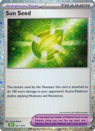 Sun Seed 27 - Trading Card Game Classic Holofoil、The Pokémon Company、kayou