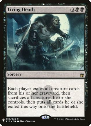 Living Death (LIST-096/249) - The List Reprints、Wizards of the Coast、kayou