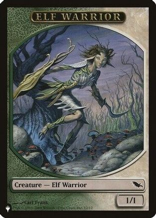 Elf Warrior // Emblem - Tibalt, Cosmic Impostor Double-sided Token (LIST-12 // 21) - The List Reprints、Wizards of the Coast、kayou