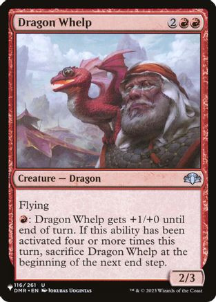 Dragon Whelp (DMR) (LIST-120) - The List Reprints、Wizards of the Coast、kayou
