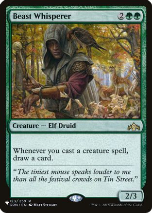 Beast Whisperer (LIST-123) - The List Reprints、Wizards of the Coast、kayou