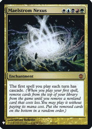 Maelstrom Nexus (LIST-130) - The List Reprints、Wizards of the Coast、kayou
