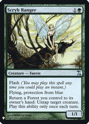 Scryb Ranger (LIST-215) - The List Reprints、Wizards of the Coast、kayou