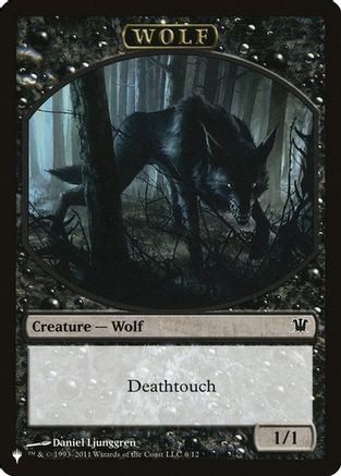 Wolf // Cat Double-Sided Token (LIST-6 // 11) - The List Reprints、Wizards of the Coast、kayou