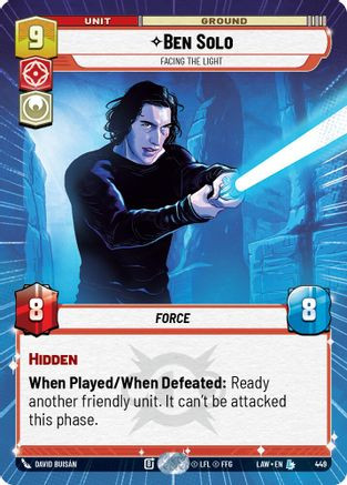 Ben Solo - Facing the Light (Hyperspace) (449) - A Lawless Time、Fantasy Flight Games、kayou