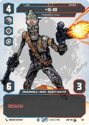IG-88 - Programmed to Kill (Prestige) (821) - A Lawless Time、Fantasy Flight Games、kayou