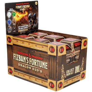 FanRoll: D&D Fizban's Fortune - Dragons D20's - Blind Mystery Box - Display (12)、FanRoll、kayou