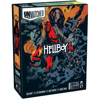 hellboy card sleeves Hellboy: The Board Game Bundle THICK Board Games & Sleeve MTL Sleeves it brings the legend to life Hellboy Loteria Game