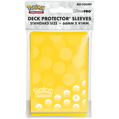 Ultra Pro Sleeves: Pokemon - Lightning Type Energy (65ct) - Game Nerdz