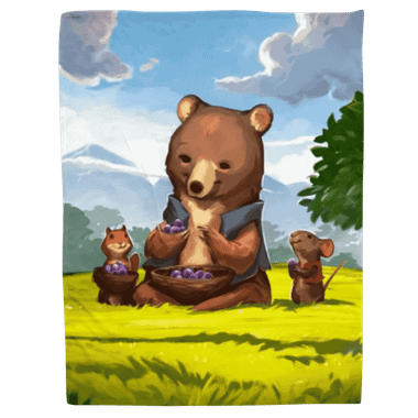 Everdell: Cozy Critters Blanket - Berry Bear、Tycoon Games、kayou
