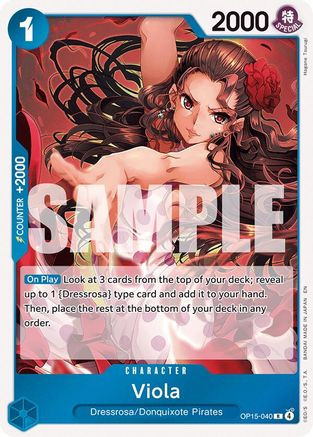 Viola (OP15-040) Adventure on Kami's Island Foil - Game Nerdz