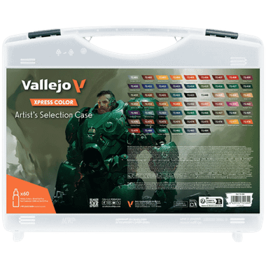 Acrylicos Vallejo: Xpress Color - Artist's Selection Case 18ml (60ct)、Acrylicos Vallejo, S.L.、kayou