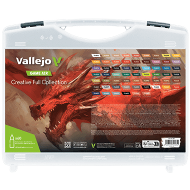 Acrylicos Vallejo: Game Air - Creative Full Collection 18ml (60ct)、Acrylicos Vallejo, S.L.、kayou