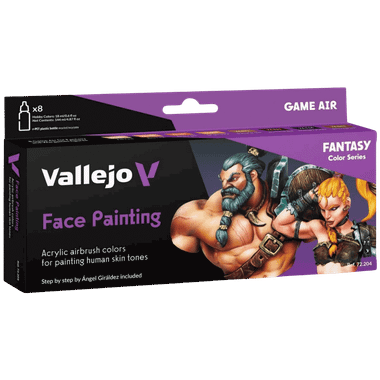 Acrylicos Vallejo: Face Painting - Fantasy Color Series 18ml (8ct)、Acrylicos Vallejo, S.L.、kayou