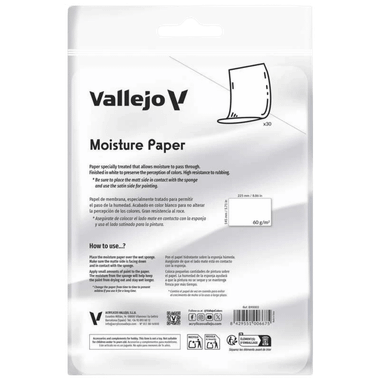 Acrylicos Vallejo: Moisture Paper (30ct)、Acrylicos Vallejo, S.L.、kayou