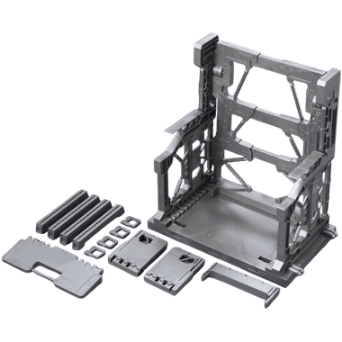Bandai Hobby: Accessory - System Base 001 (Gun Metal)、Bandai Hobby、kayou