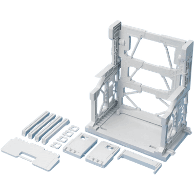 Bandai Hobby: Accessory - System Base 001 (White)、Bandai Hobby、kayou