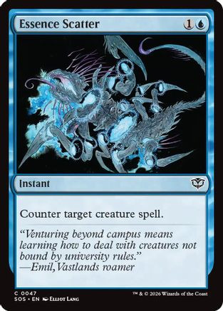 Essence Scatter (SOS-047) - Secrets of Strixhaven、Wizards of the Coast、kayou