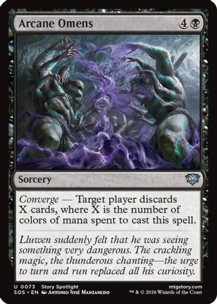 Arcane Omens (SOS-073) - Secrets of Strixhaven、Wizards of the Coast、kayou