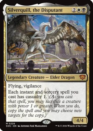 Silverquill, the Disputant (SOS-226) - Secrets of Strixhaven Foil、Wizards of the Coast、kayou