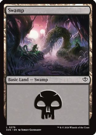 Swamp (0276) (SOS-276) - Secrets of Strixhaven - Game Nerdz