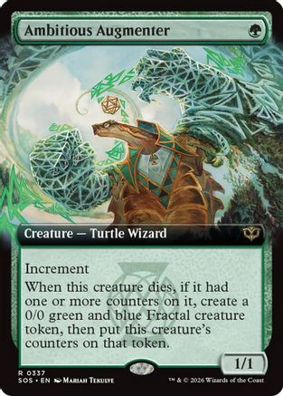 Ambitious Augmenter (Extended Art) (SOS-337) - Secrets of Strixhaven、Wizards of the Coast、kayou