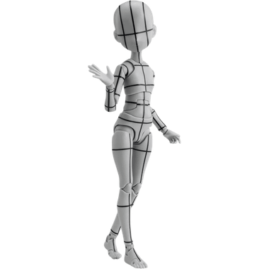 Body-Chan Ken Sugimori Edition (Wireframe Gray Color Ver.) TAMASHII NATIONS Action Figure (PREORDER)、Bandai Hobby、kayou
