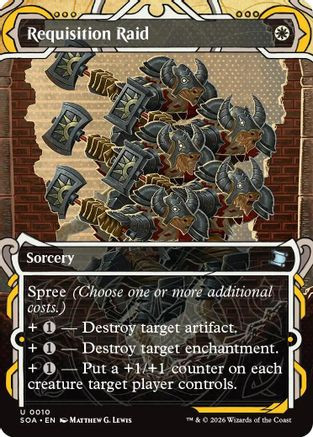 Requisition Raid (SOA-010) - Secrets of Strixhaven: Mystical Archive、Wizards of the Coast、kayou