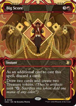 Big Score (SOA-038) - Secrets of Strixhaven: Mystical Archive Foil、Wizards of the Coast、kayou
