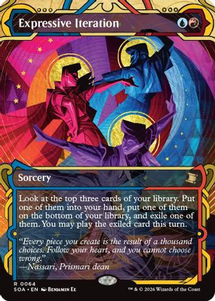 Fracture (JP Alternate Art) (Silver Scroll Foil) (SOA-195