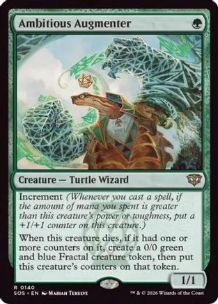 Ambitious Augmenter (SOS-140) - Secrets of Strixhaven、Wizards of the Coast、kayou
