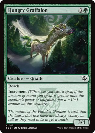 Hungry Graffalon (SOS-151) - Secrets of Strixhaven、Wizards of the Coast、kayou