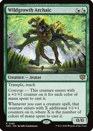 Wildgrowth Archaic (SOS-168) - Secrets of Strixhaven、Wizards of the Coast、kayou