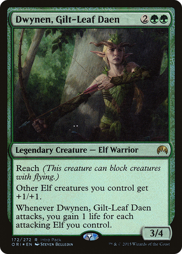 Dwynen, Gilt-Leaf Daen (PORI-172) - Magic Origins Promos Foil (MP)、Wizards of the Coast、kayou