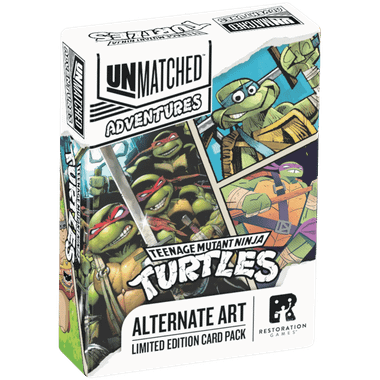 Unmatched Adventures: Teenage Mutant Ninja Turtles - Alternate Art Card Pack (Add to cart to see price)、RESTORATION GAMES、kayou