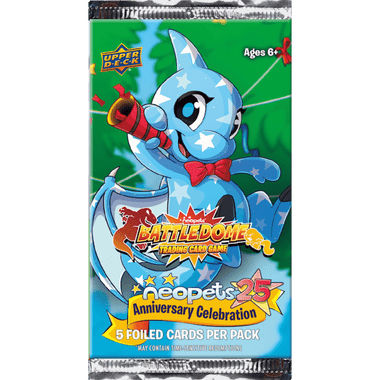 neopets 25th anniversary booster box Neopets Battledome TCG 25th Anniversary Celebration Box Opening!!