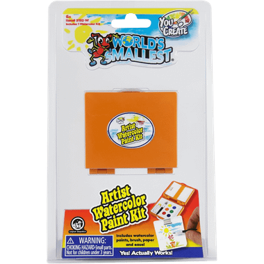 World's Smallest: You Create - Artist Watercolor Paint Kit、Super Impulse USA、kayou