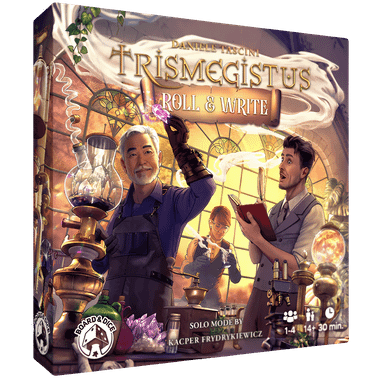 Trismegistus (New Edition): Roll & Write、Board and Dice、kayou