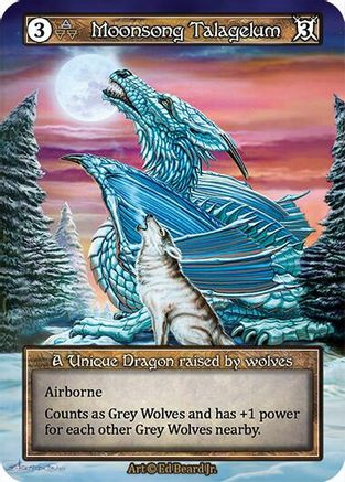 Moonsong Talagelum (Foil) - Dragonlord Foil、Dragonlord、kayou