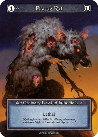 Plague Rat (Foil) - Gothic Foil、Gothic、kayou