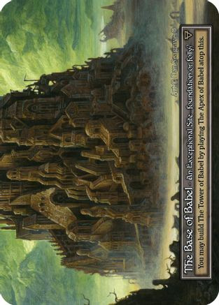 The Base of Babel (Foil) - Gothic Foil、Gothic、kayou