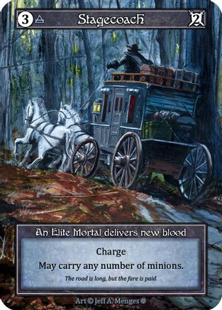 Stagecoach (Foil) - Gothic Foil、Gothic、kayou