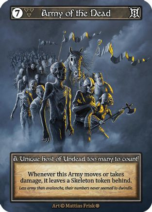 Army of the Dead (Foil) - Gothic Foil、Gothic、kayou