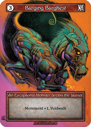 Barging Barghest (Foil) - Gothic Foil、Gothic、kayou