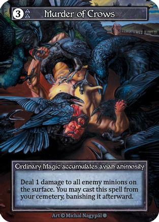 Murder of Crows (Foil) - Gothic Foil、Gothic、kayou