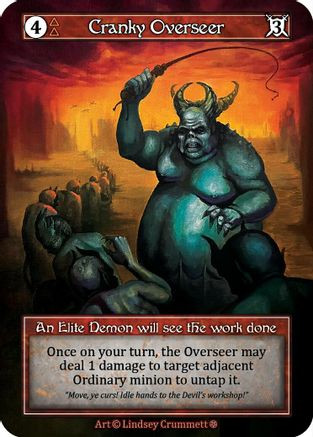 Cranky Overseer (Foil) - Gothic Foil、Gothic、kayou