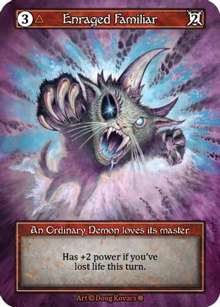 Enraged Familiar (Foil) - Gothic Foil、Gothic、kayou