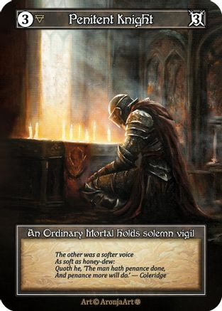 Penitent Knight (Foil) - Gothic Foil、Gothic、kayou